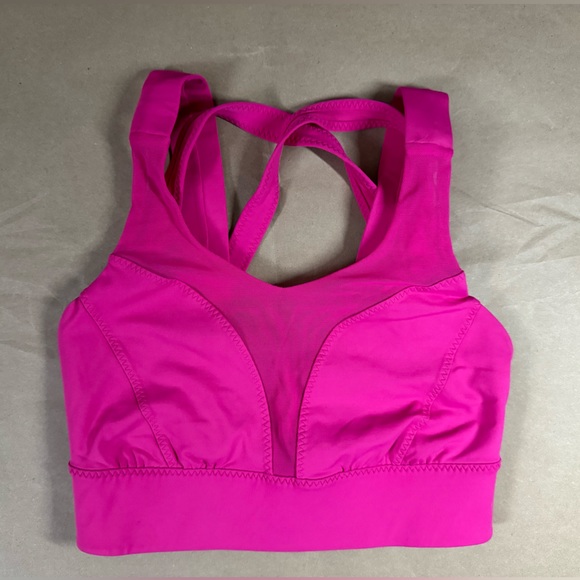 lululemon athletica Other - Lululemon bright hot pink sports bra size 4